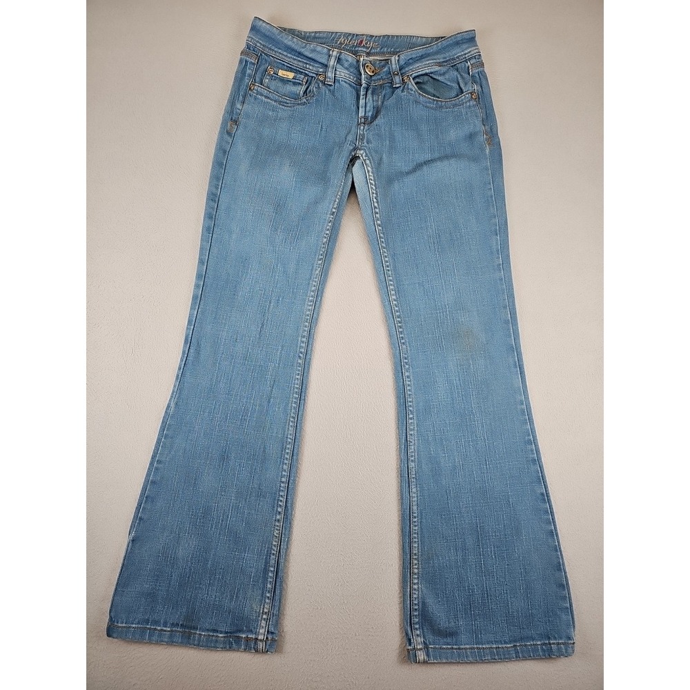 Tyler Skye Women's 32x31 Rio Low Rise Flare Stretch Denim Jeans Vintage Y2K